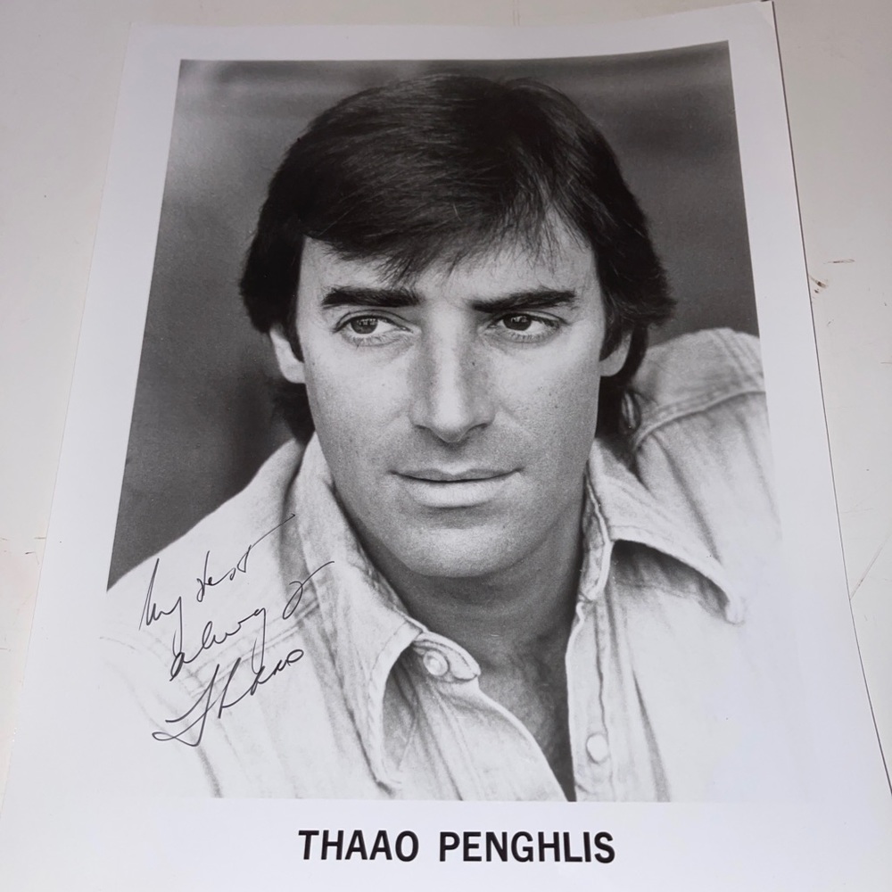 THAAO PENGHLIS Vintage Original Photo AUTOGRAPHED PRE1980s